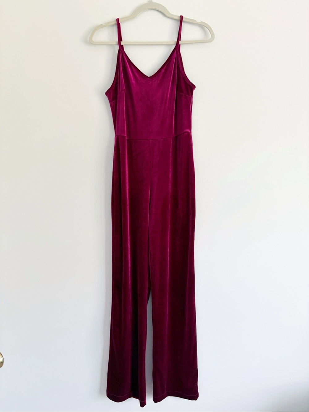 Co & Co Velvet Jumpsuit